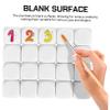 BCOATH 20 Pcs Acrylic Dice Rounded Smooth Surface Blank Six-Sided Cubes for DIY Game Dice Teaching Counting Board Game Props Fade-Resistant Bulk view 3
