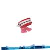 FELTECHELECTR Funny Wind Up Teeth with Eyes and Moving Feet Vibrating Dental for Amusing Wind-up to Cheer Up and Stress Halloween Novelty view 3