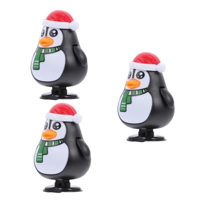 BCOATH 3Pcs Christmas Clockwork Walking Holiday Party Favors and Educational Fun Set (3pcs)