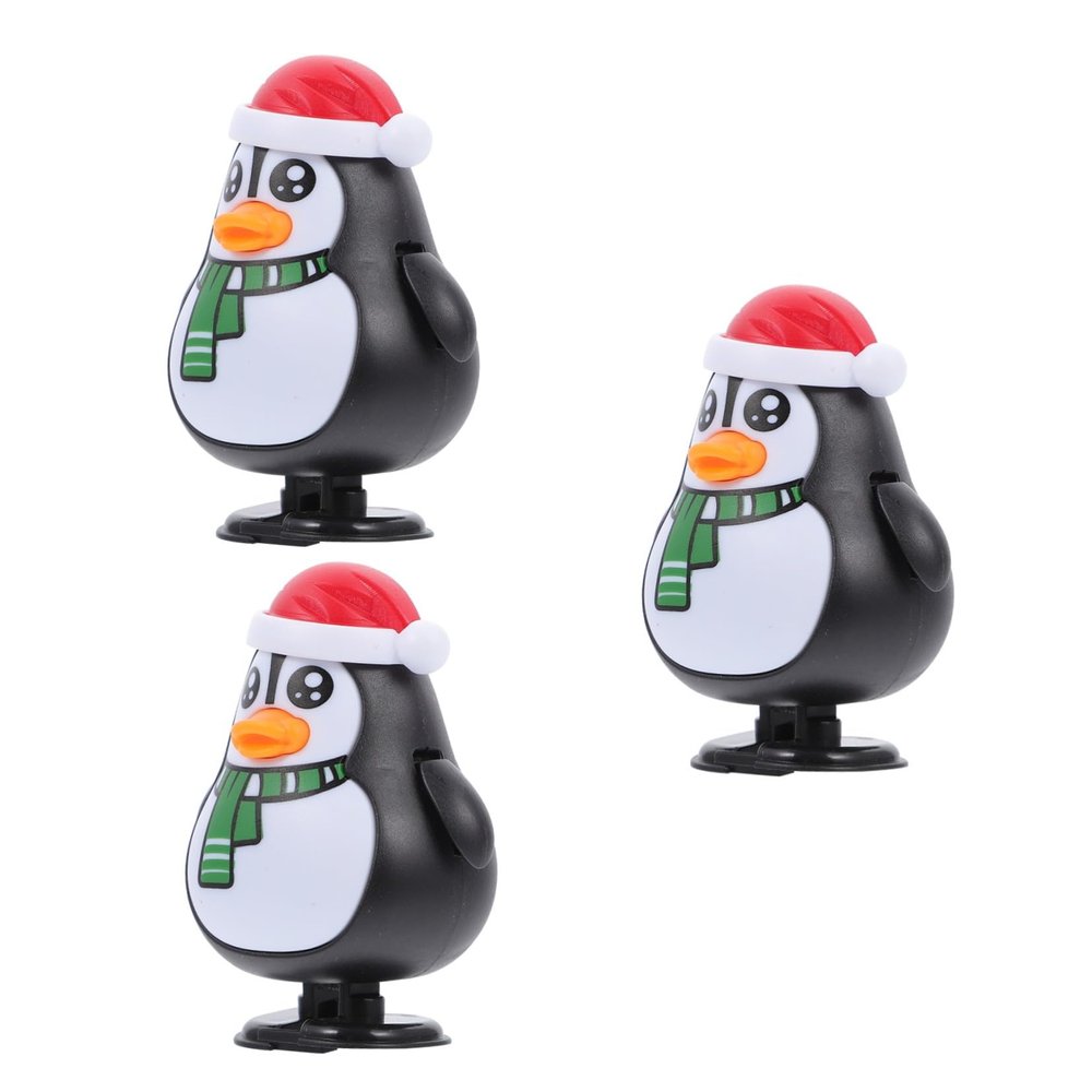 BCOATH 3Pcs Christmas Clockwork Walking Holiday Party Favors and Educational Fun Set (3pcs)