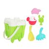 BCOATH 6Pcs Beach Sand Play Small Lightweight Bucket Shovel Dredging for Summer Seaside Fun Safe Craftsmanship for Boys view 1