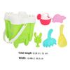 BCOATH 6Pcs Beach Sand Play Small Lightweight Bucket Shovel Dredging for Summer Seaside Fun Safe Craftsmanship for Boys view 2