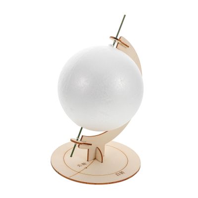BRIGHTFUFU DIY Earth Globe Puzzle for Accurate Geographic Map Educational Rotating Globe for Early Learning and Geography Teaching
