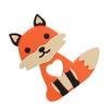 ORFOFE Food-Grade Silicone Teether for Teething Relief Grip Cartoon Animal Design Soother Safe Washable Gum Massage for Boys view 1