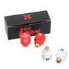Compatible for Foxeer Lollipop 4 V4 2PCS 5.8G Stubby FPV Antenna 2.6DBi LHCP RHCP RP-SMA for RC Drone(RHCP White SMA) view 2