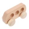 Beatifufu Wooden Push Car for Boy Girl Hand Grip Enhances Coordination and Imagination Safe Teething Relief Smooth Edges Car view 1