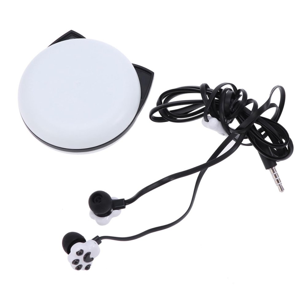 IWOWHERO Cat Claw Earbuds for Girls, Cartoon 3.5mm Jack Children Headphones