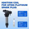 UF569 Ignition Coils & Iridium Spark Plugs Set of 6 for 3.6L V6 Buick Enclave/Allure, Chevy Malibu/Impala/Camaro, Cadillac ATS/CTS/SRX/STS, GMC Terrain 2010-2016 - Replaces (UF569+Spark Plugs) view 4