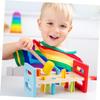CIMAXIC 2Pcs Hammering Pounding for Interactive Whack Game Bench for Fine Motor Skill Development Safe Hammer for Cognitive Learning and Fun Play view 4