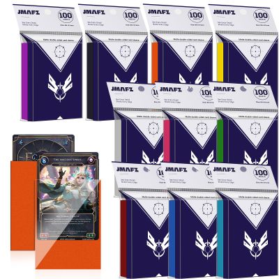 1000 Count Card Sleeves, MTG Card Sleeves for Standard Cards, 10 Colors Trading Cards Sleeves Fit for TCG, Baseball, Football Card, Sports Cards, Game Cards