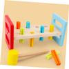 HAKIDZEL 2Pcs Pounding Hammer Interactive Pounding Bench with Mallets for Cognitive Play and Fine Motor Skill Development Educational Playthings view 4