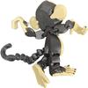 Articulated Monkey Figurine with Poseable Limbs  Collectible 3D Printed Primate Decor for Desk or Shelf Display  3D Printed in Canada (Black) view 4