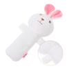 HAKIDZEL Plush Cartoon Rattle for Cognitive Development Hand-Eye Coordination and Sensory Stimulation Soft Stuffed Plaything for Boys and Early Learning view 2