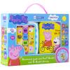 Peppa Pig Read Along Sound Book and Look and Find Bundle - Deluxe Book Set with 8 Look and Find Stories with Sound Buttons Plus Stickers, More | Peppa Pig Books for Kids view 2