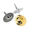 1 1/4" Bulk 48 Pieces Mini Metallic Plastic Spinning Tops view 1