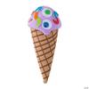 Fun Express 2 3/4" x 6 1/2" Halloween Eye-Scream Cone Air Dry Clay Craft Kits - Makes 12 view 2