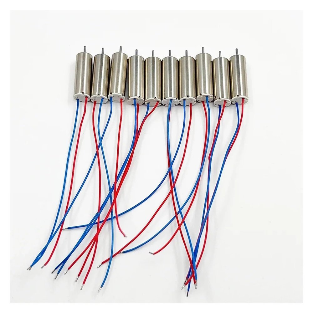 10pcs 720 7mm*20mm Coreless Electronic Starter DC 1V-1.2V 16000RPM High Speed for Aircraft Drone