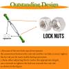2026 New Stainless Steel Turnbuckles, 88-108mm Tie Rods with Spacers fit for 1/10 Traxxas Slash 4X4/2WD,Rustler 2WD,Stampede VXL,Rustler 4X4 VXL,Bandit/VXL,Hoss 4X4VXL,RC Car Hops Up Parts(Green) view 3