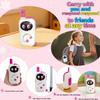 Dinosaur Children's walkie Talkie, a Cartoon mini Designed Exclusive walkie Talkie, Suitable for Boys and Girls for Outdoor Exploration, Camping, Hiking Toys, Christmas, Birthday Gifts view 3