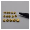 0.3 Modulus Metal Copper Gear 12T 1.98MM Teeth Brass Pinion Fit Shaft RC Toy Car view 4