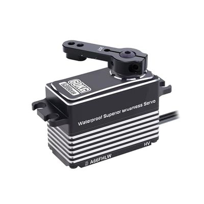 A66FHLW 60KG Super Torque 0.100 sec 4-Pole Steel Gear Brushless Waterproof Servo(A66FHLW)