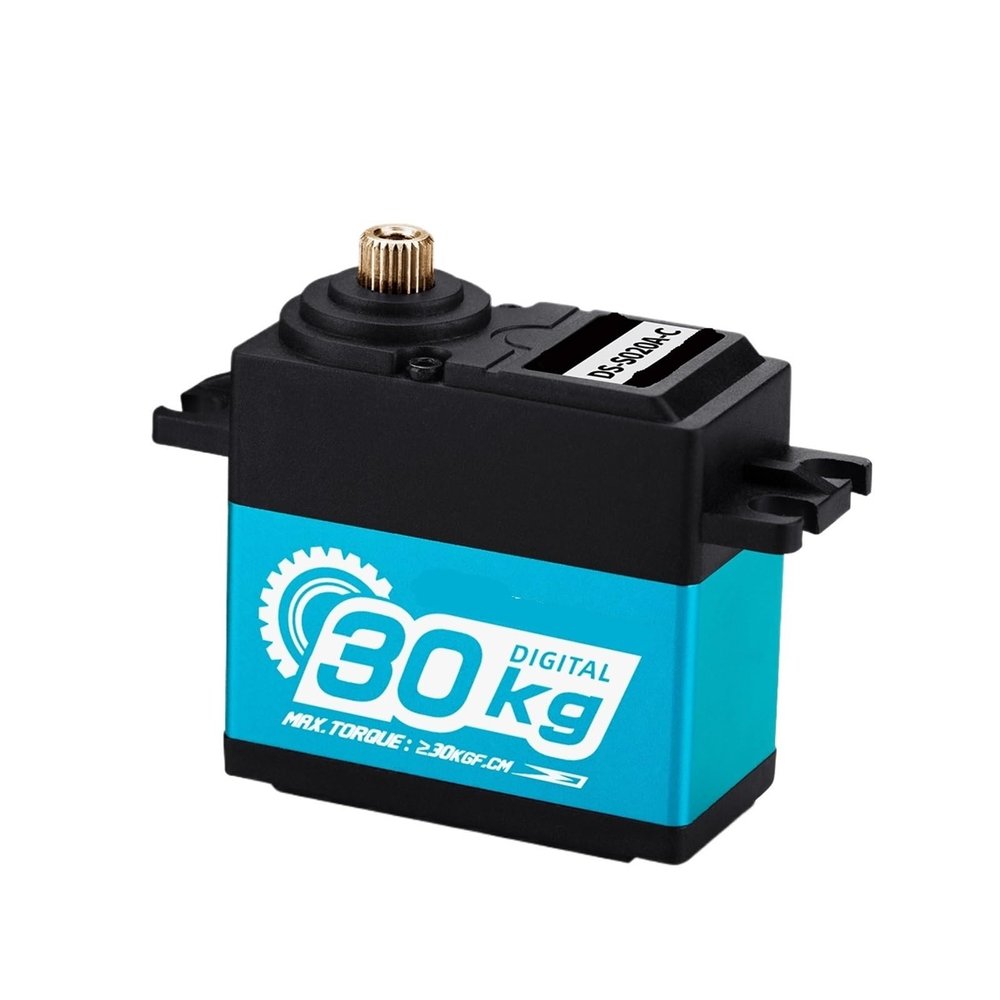 30KG Digital Servo Metal Gear Waterproof Servo Suitable for 1/8 1/10 TRX4 TRX6 Scx10 104001