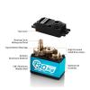 30KG Digital Servo Metal Gear Waterproof Servo Suitable for 1/8 1/10 TRX4 TRX6 Scx10 104001 view 3