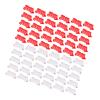 FytStycale DIY Modular RC Track Set Crash Resistant Fences Expandable Adjustable for 1: 14 to 1:28 RC Cars Accessory Sturdy, 60 Pieces view 1
