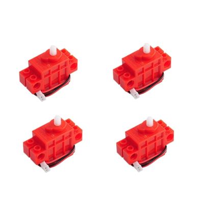 1/4PCS 360 with Cable for 3V Motor Mode with Cable 2P JST-PH2.0 Connector Model Parts(4pc Motor with Cable)
