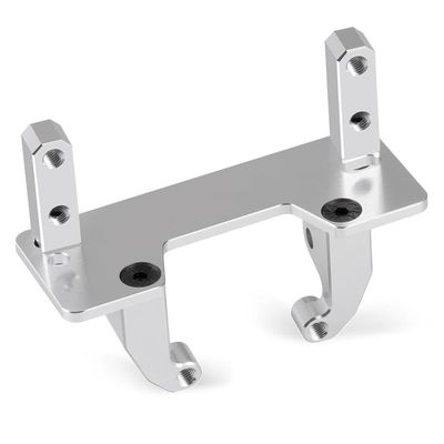 Aluminum Metal Servo Mount Stand Compatible with RC Car Models 1 10 Scale II 90046 (Silver)
