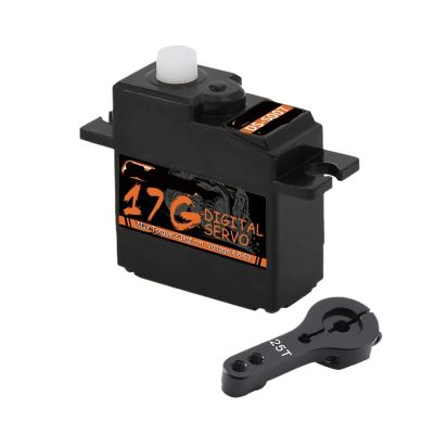 17g 21g Mini Servo Metal/Plastic Gear JST 1.5 144001 144010 1:14 1:18 1:16(17g JST1.5 5 Wire)