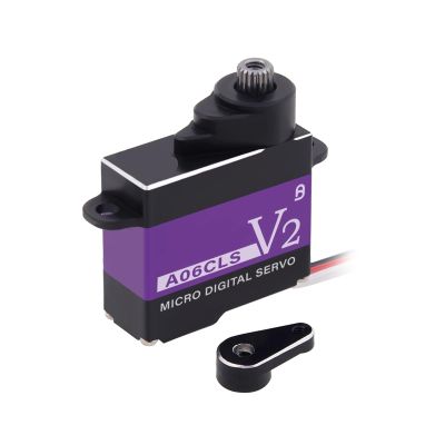 A06CLS V2 7g Gear 0.052 sec Fast 3.0KG Programmable Servo(A06CLS V2 20T JST 1)