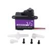 A06CLS V2 6g Gear 3.0KG Super Fast Programmable Servo for 1/18 1/24 1/27 1/28(A06CLS 20T JR Set2) view 4