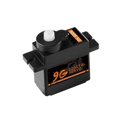 1/5/10/20 Pcs 9g Mini Digital Servo Coreless for 450 SCX24(Black,5PCS 9G)