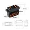 6KG Metal Gear Digital Servo Waterproof Suitable for 1/10 TRX Scx10 Mn99s Mn86 12428 view 2