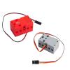 2/4/8 pcs 360 2KG Servo Programmable Mini Servo Dual Output Shaft(Red,4PCS Servo) view 3