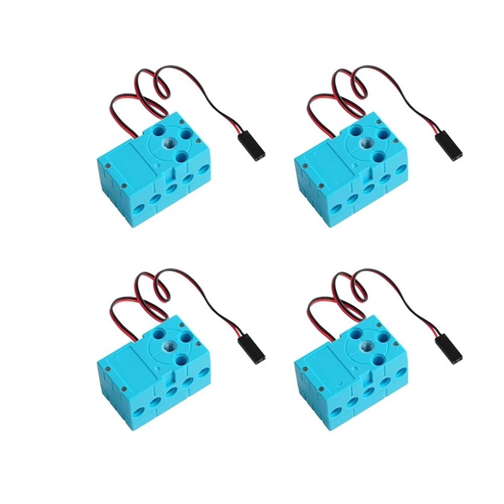 4pcs 0.7kg 360 Degree Continuous Rotation servo 4.8V-6V PWM Control(4pcs servo-02)