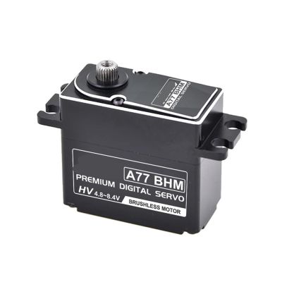 A85CHM A77BHM A77BHL 41KG 18KG 24KG High Torque Digital Coreless Brushless Standard Servo(A77BHL 24kg Servo)