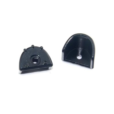 Rc Car Parts For 1/8 1/10 2pcs Metal RC Car Shock Absorber Wear Resistant Cover Absorption Guards Anti-wear Anti-collision Glue Monster Truck(Black)