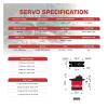 Programmable B13DLS V2 0.08 sec Ultra Fast 2KG Digital Servo Motor for 1/24 Scale Crawler 400/450 Size(B13DLS V2 set2) view 2