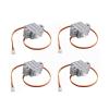 4pcs/lot 270 Degree Grey servo with Wire 3-5V with Cable 3P JST-PH2.0 Connector view 2
