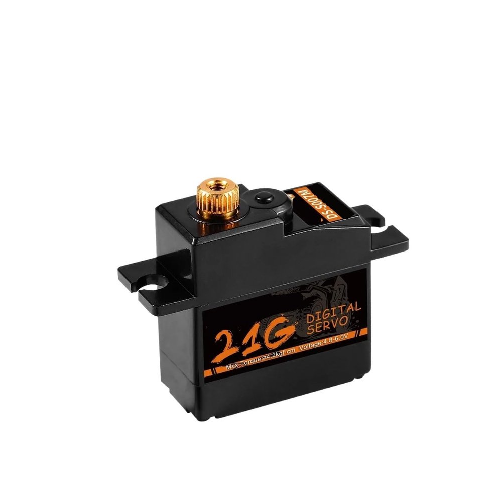21g Metal Gear Mini Servo 4.2KG 17g Servo for 1:18 1:16 RC Car Slash 144001 C24 D12 MN99S MN86