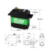 25KG 8.4v Digital Servo Metal Gear Waterproof Servo for 1/8 1/10 TRX4 TRX6 Scx10 view 2