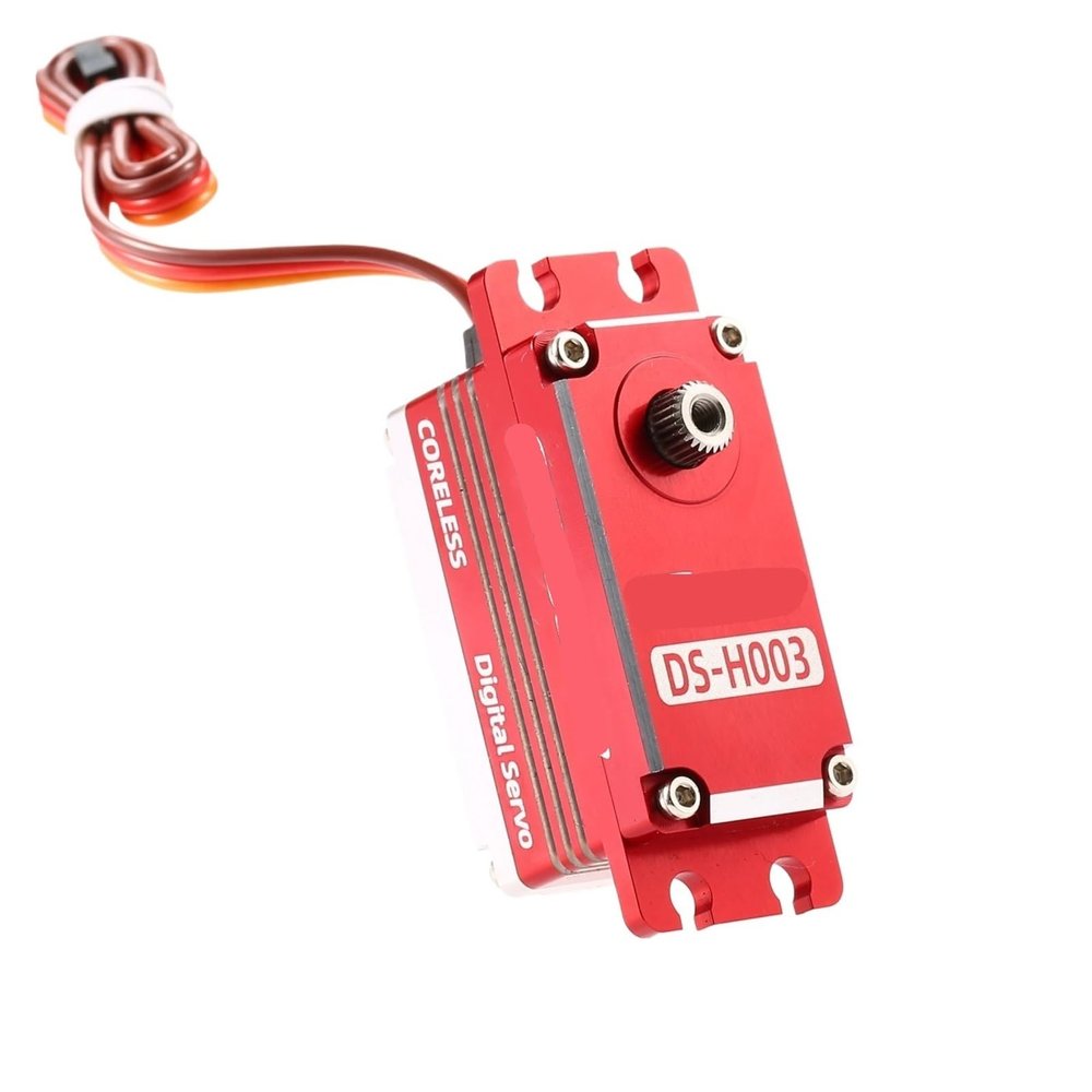 16KG/17KG Coreless/Brushless Short Body Servo Waterproof Digital Metal Housing Gear Motor(16KG Coreless Servo)