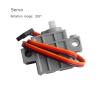 4/8/12PCS 270 Degree Grey servo/red Gear Motor with Wire(12pcs servo) view 4