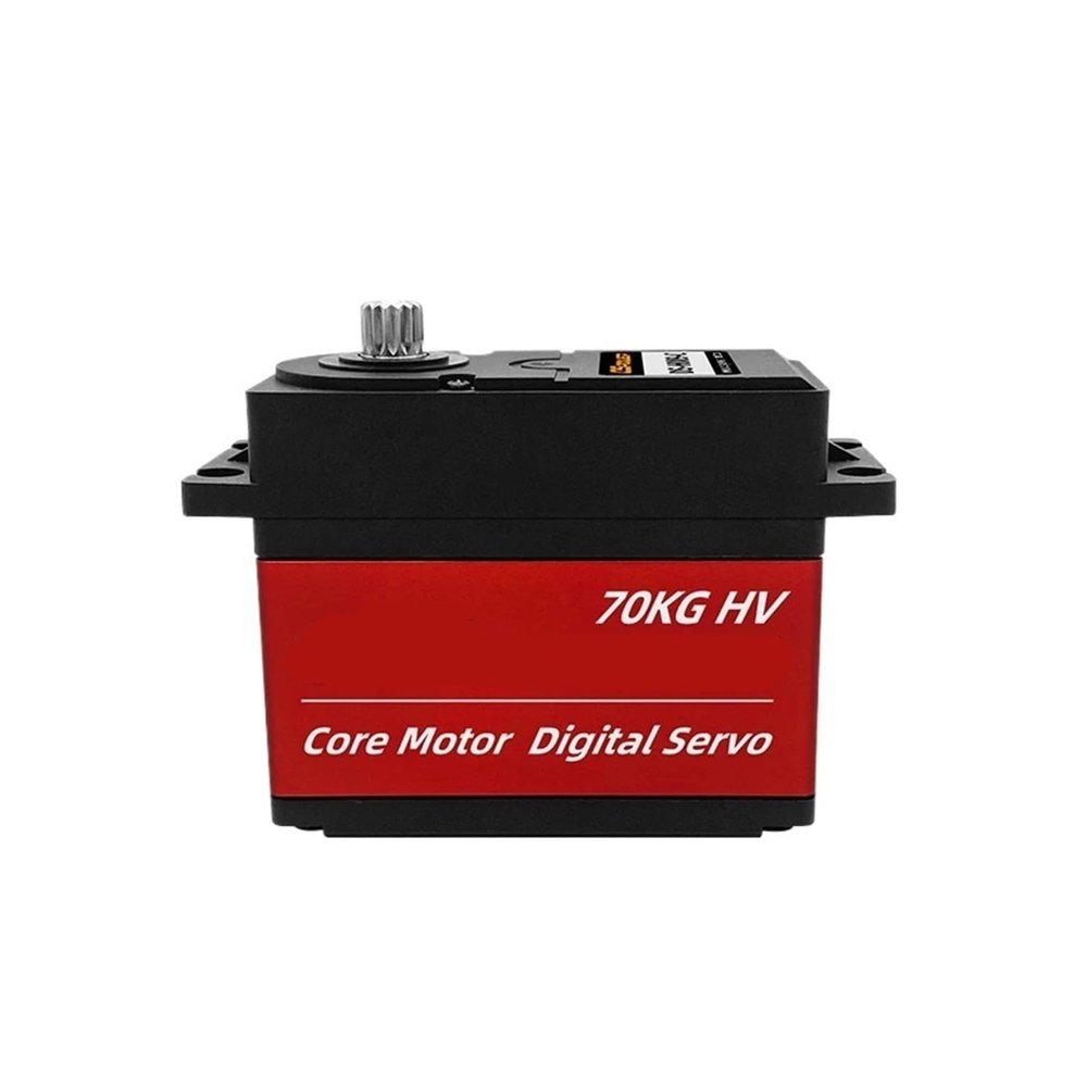 70KG Metal Gear Servo Waterproof Hollow Shaft Digital Servo 1:5 1:8(180 Degree)