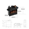 4.3g Digital Servo Plastic Gear Mini Servo A959/A969/A979 1/24 SCX24 view 2