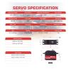 B26CLS High Torque 6.0KG Fast Gear Mini HV Coreless Digital Motor Servo for 1/12(B26CLS Set1) view 2