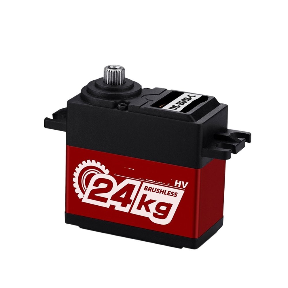 24KG brushless servo Metal Pinion Waterproof servo high Speed and high Torque Suitable for 1/8 1/10