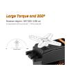 15KG High Torque Metal Gear Digital Low Profile Servo 300 Degree Suitable for Aircraft 1/8 1/10 TRX4 Slash view 4